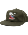KUU HAE ALOHA Snapback Hat - Olive