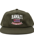 KUU HAE ALOHA Snapback Hat - Olive