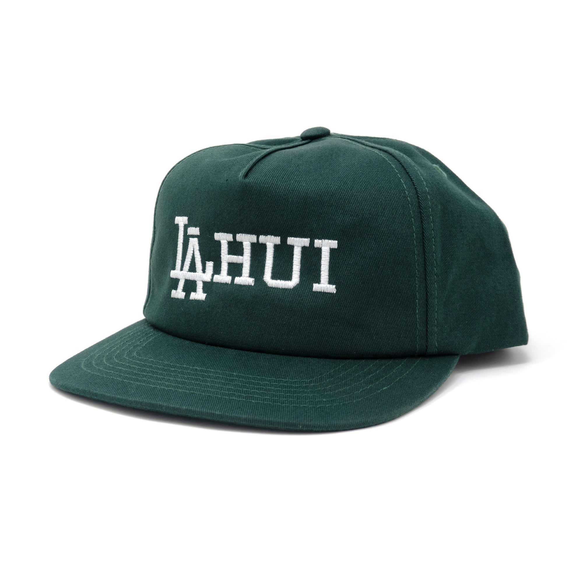 LAHUI Snapback Hat - Manoa Forest Green