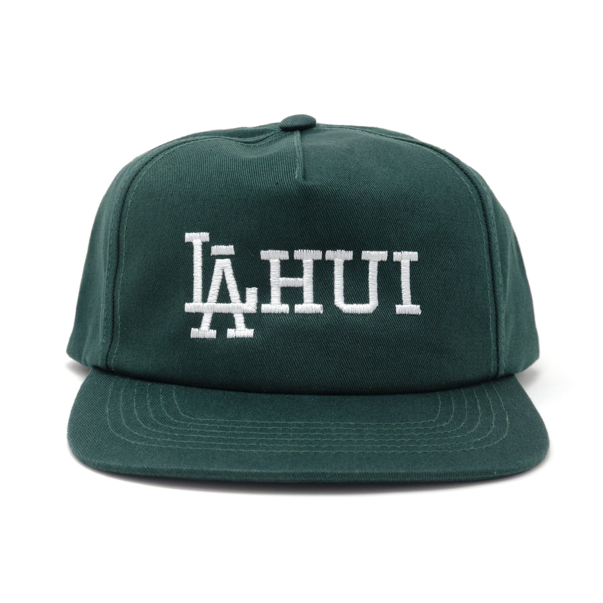 LAHUI Snapback Hat - Manoa Forest Green