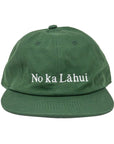 NO KA LAHUI Snapback Hat - Manoa Forest Green