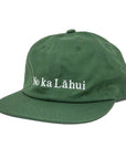 NO KA LAHUI Snapback Hat - Manoa Forest Green