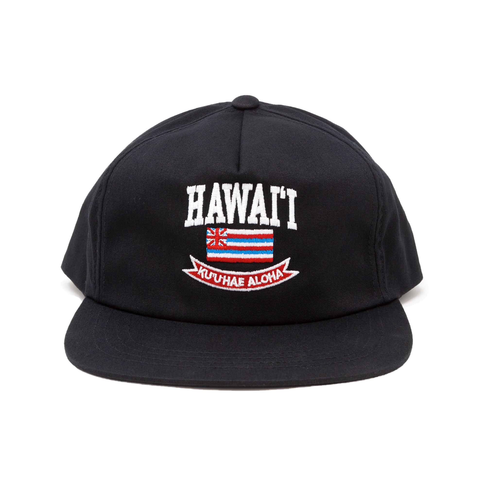 KUU HAE ALOHA Snapback Hat - Black