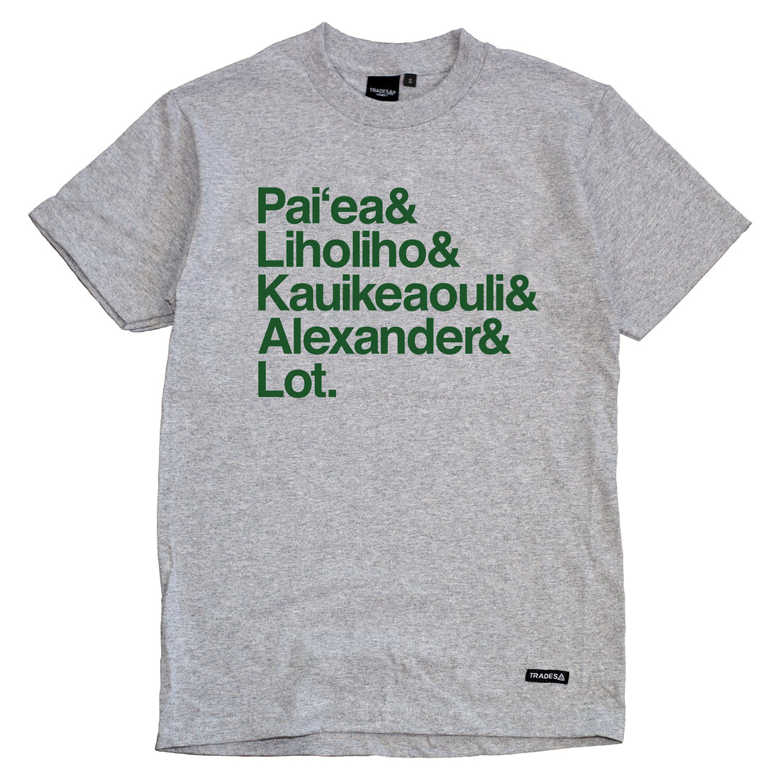 Lineage Tee - Heather / Manoa Forest Green